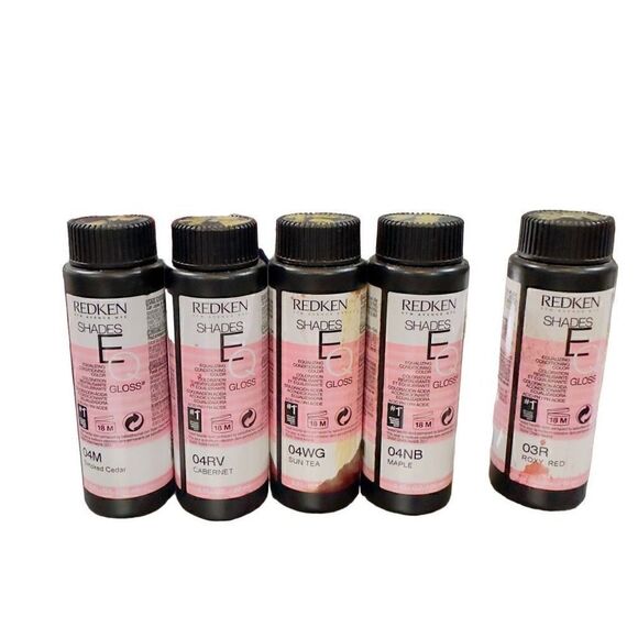 REDKEN SHADES EQ Toner Gloss Bundle Lot of 13 Level 3 Level 4 & Level 5 Warm/Red - Picture 4 of 4